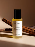 even glow body oil - santal